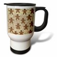 thumbnail image 1 of 3dRose, Gingerbread Man Cookies, 14oz Stainless Steel Travel Mug, 1 of 1