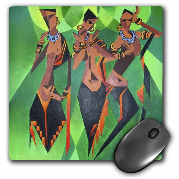 3dRose, Girls Just Wanna Have Fun - dance, dancing, party, party goers, fun, women, girls, MousePad