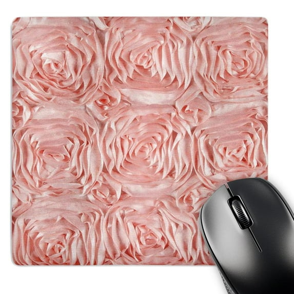 3dRose, Girly Pink Satin Roses, MousePad
