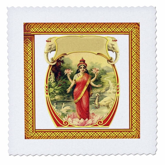 3dRose, Godess, 12x12 inch quilt square