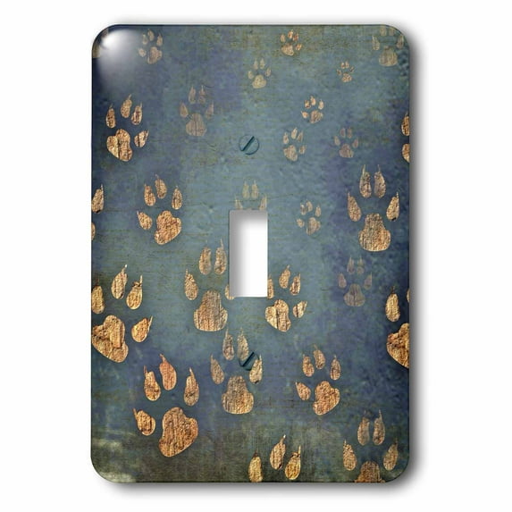 3dRose, Gold Bear Claws - Animal Art - Nature, single toggle switch