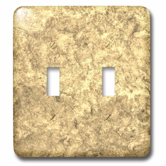 3dRose, Gold Beige Stone Background , double toggle switch