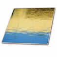 thumbnail image 1 of 3dRose, Gold Blue Water Reflections, 12 Inch Ceramic Tile, 1 of 1