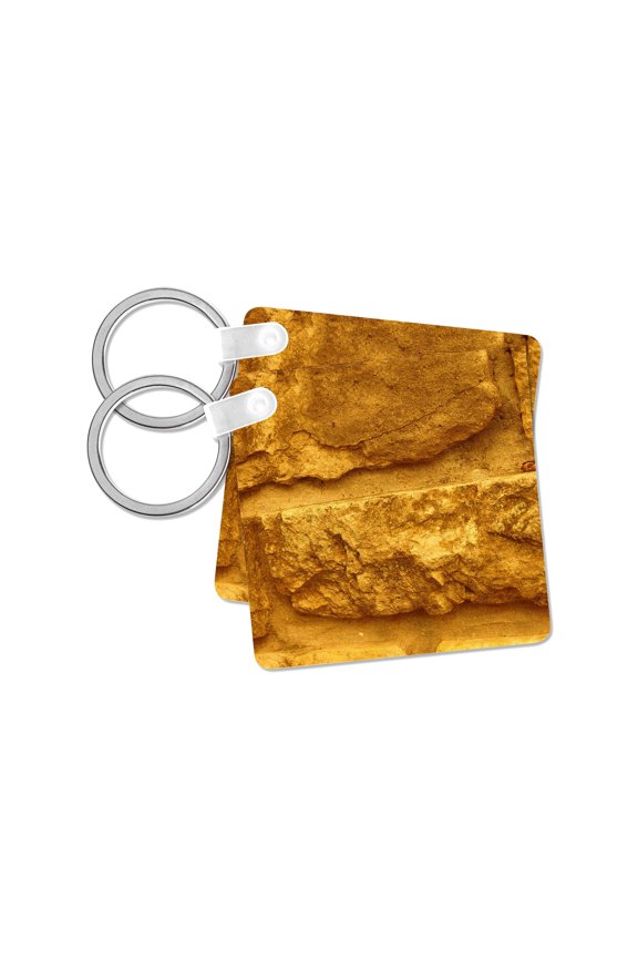 , Gold Brick, set of 2 Key Chains