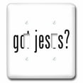 thumbnail image 1 of 3dRose, Got Jesus, double toggle switch, 1 of 1