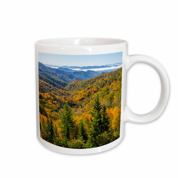 3drose, Great Smoky Mountains National Park, 15oz Mug