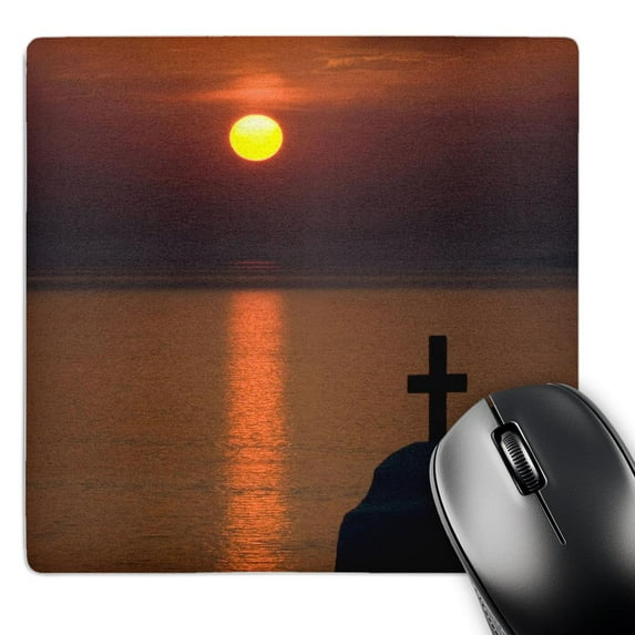 3dRose, Greece, Mykonos, Hora, Greek Orthodox church - EU12 BJA0081 - Jaynes Gallery, MousePad