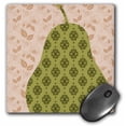 thumbnail image 1 of 3dRose, Green Damask Pear, MousePad, 1 of 1