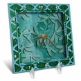 thumbnail image 1 of 3dRose, Green Dragonfies Thinking of you, 6x6 Desk Clock, 1 of 1