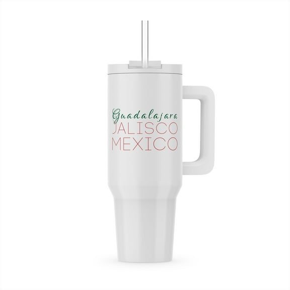 Guadalajara, Jalisco, National Colors Patriot Mexico Home Town, 40oz Tumbler