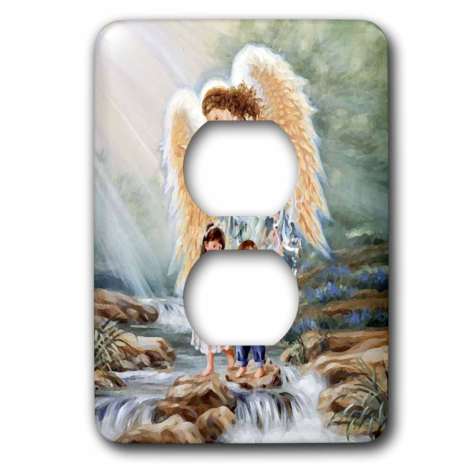 3dRose, Guardian Angel, 2 plug outlet cover
