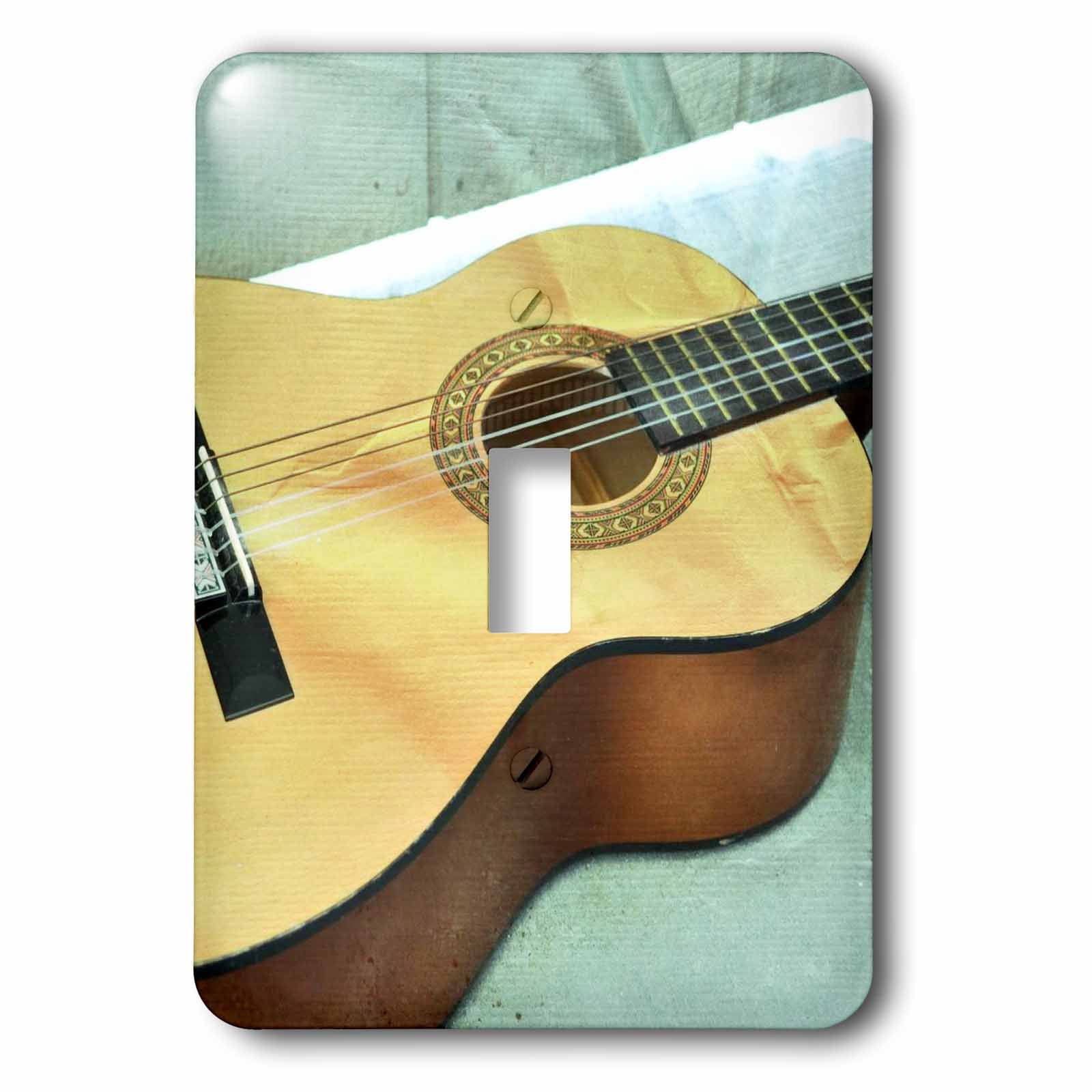 3dRose, Guitar Strings Music Instruments, single toggle switch ...