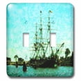 thumbnail image 1 of 3dRose, HMS Bounty, double toggle switch, 1 of 1