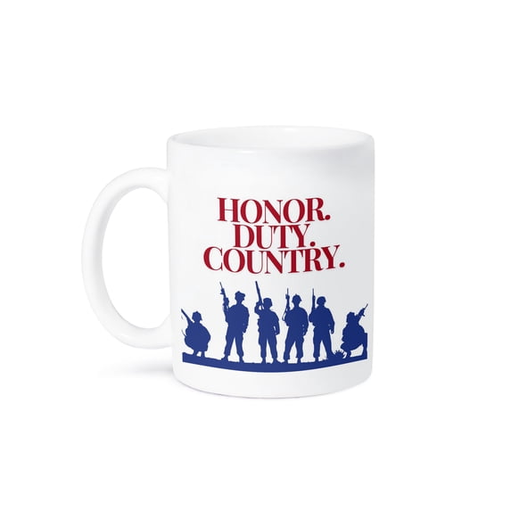 3drose, Honor.duty.country, 11oz Mug