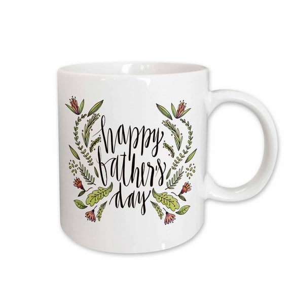 3drose, Happy Fathers Day Celebration, 15oz Mug