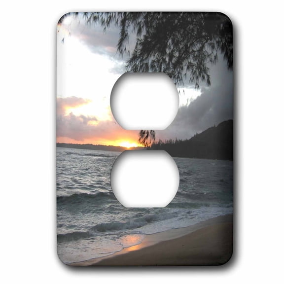 3dRose, Hawaii Sunset, 2 plug outlet cover
