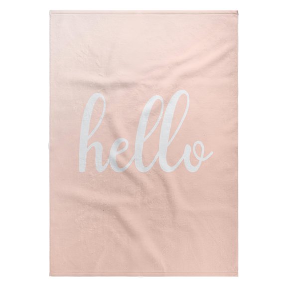 3dRose, Hello-Trendy Girly Funny Chic Motivation Words on Pink, 22x30 Bath Hand Pool Towel