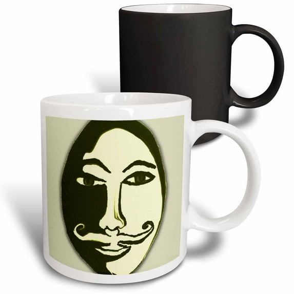 3drose, Hercules Poirot, 11oz Magic Transforming Mug