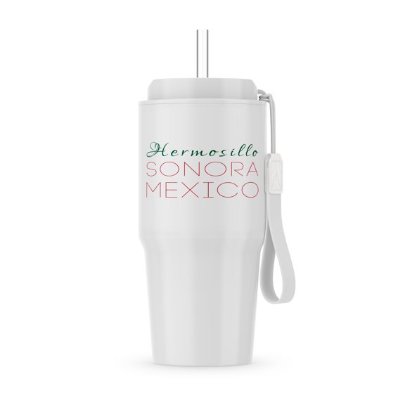 Hermosillo, Sonora, National Colors Patriot Mexico Home Town Design, 20oz Tumbler