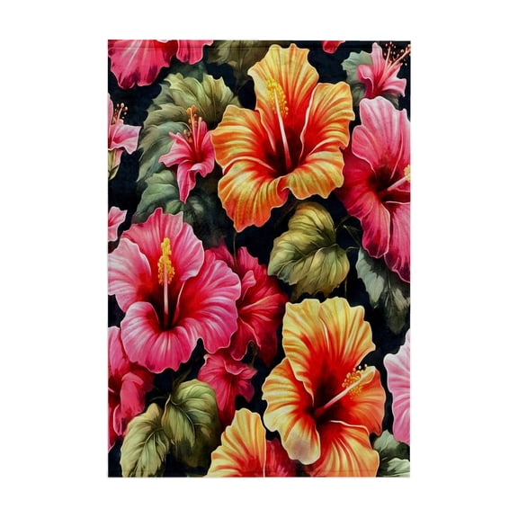 3dRose, Hibiscus Hawaiian Floral Aloha Friday, 15x22 Hand Towel