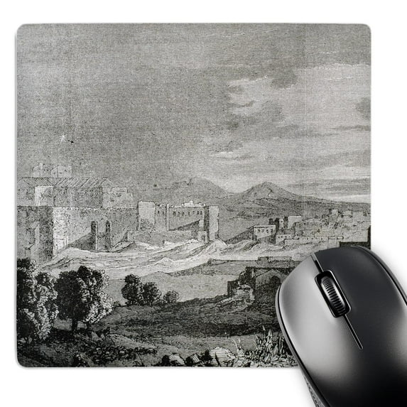 3dRose, History of the New Testament, Bethlehem, Engraving, 1862 - HI13 PRI0169 - Prisma, MousePad