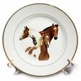 thumbnail image 1 of 3dRose, Horses, 8 inch Porcelain Plate, 1 of 1
