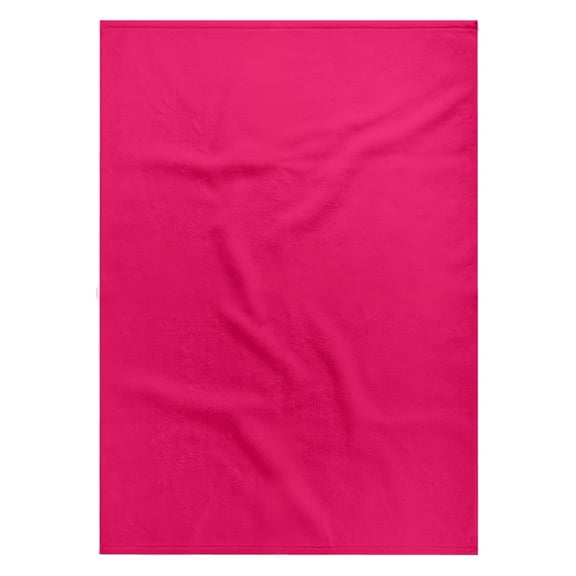 3dRose, Hot pink - plain simple one solid color - girly bright vibrant neon tropical summery summer pink, 22x30 Bath Hand Pool Towel