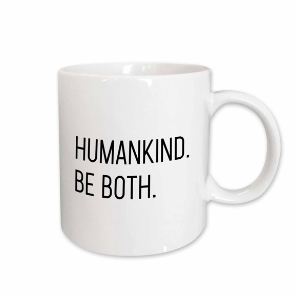 3drose, Human Kind Be Both, 15oz Mug