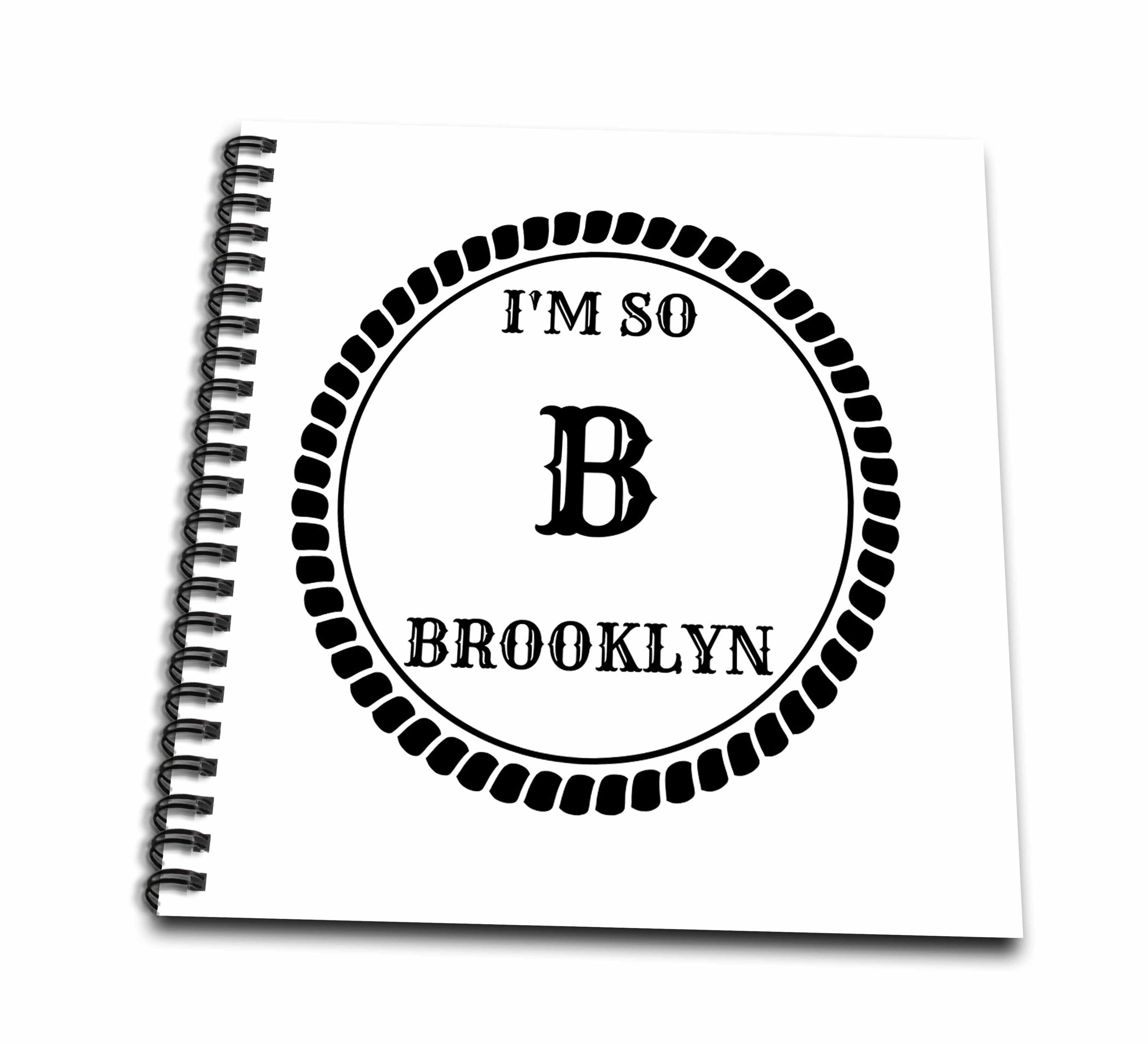 3dRose, I am so Brooklyn, Mini Notepad 4 x 4 inch