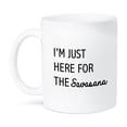 thumbnail image 1 of 3dRose, IM JUST HERE FOR THE SAVASANA, 11oz Mug, 1 of 7