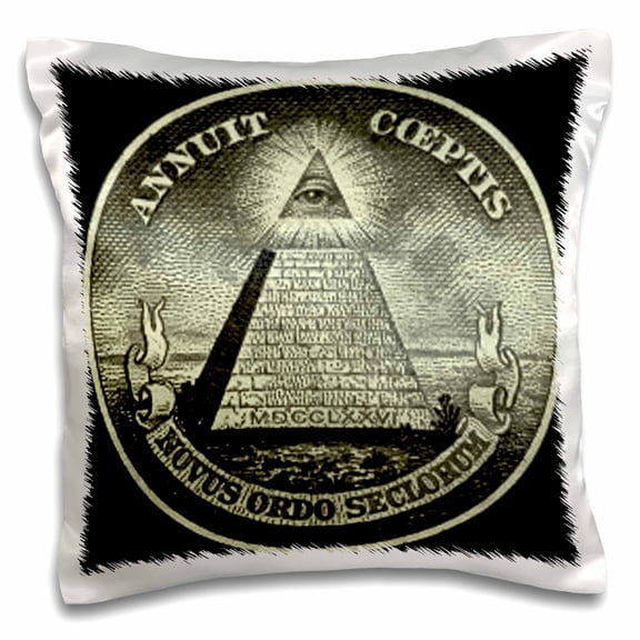 3drose, Illuminati, 16x16 inch Pillow Case