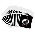 thumbnail image 1 of 3drose, Illustration of a Beautiful Doberman Dog with a White Circle, 12 Greeting Cards with Envelopes, 1 of 7