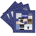 thumbnail image 1 of 3drose, Image of 2026,grad Cap,diploma, Word Finally Tassel Worth Hassle, Blue, Set of 4 Ceramic Tile Coasters, 1 of 7