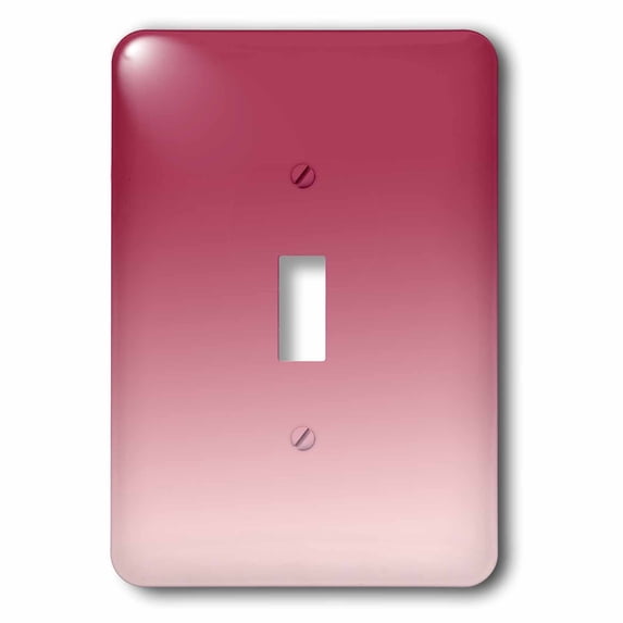 3dRose, Image of Girly Pink Blush Ombre, single toggle switch