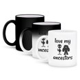 thumbnail image 1 of 3dRose, Image of Love My Ancestors, 11oz Magic Transforming Mug, 1 of 8