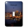 thumbnail image 1 of 3dRose, Image of Pittsburgh At Night, single toggle switch, 1 of 1