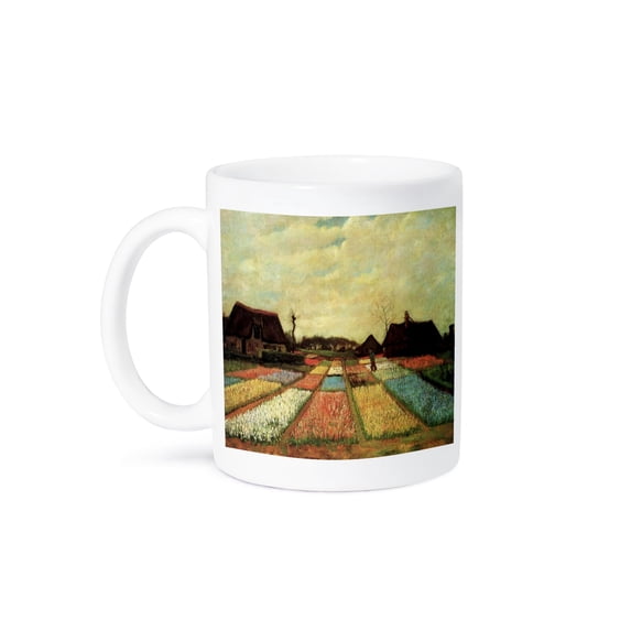 3dRose, Image of Van Gogh Painting Bulb Fields, 11oz Mug