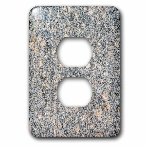 3dRose, Image of polished decorative colorful granite plate, 2 plug outlet cover