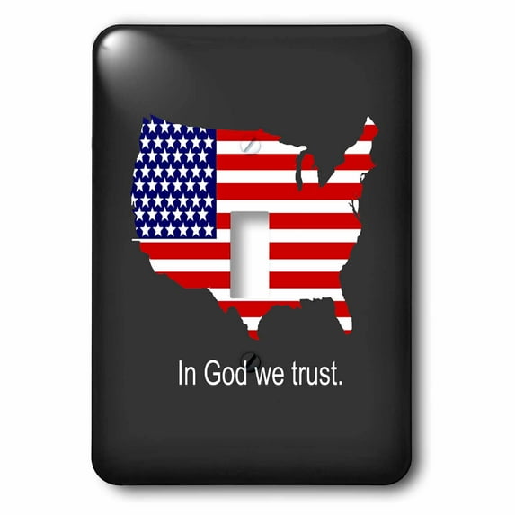 3dRose, In God We Trust, single toggle switch