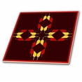 thumbnail image 1 of 3dRose, Indian Print, 6 Inch Ceramic Tile, 1 of 1
