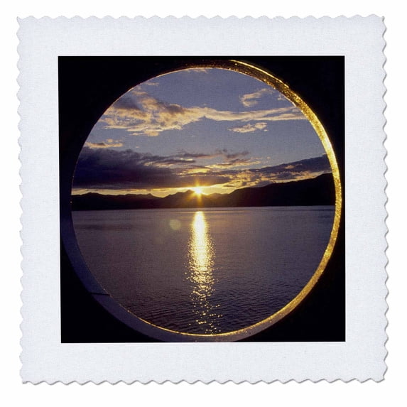 3dRose, Inside Passage, Alaska, USA - US02 DPB0047 - Douglas Peebles, 6x6 inch quilt square
