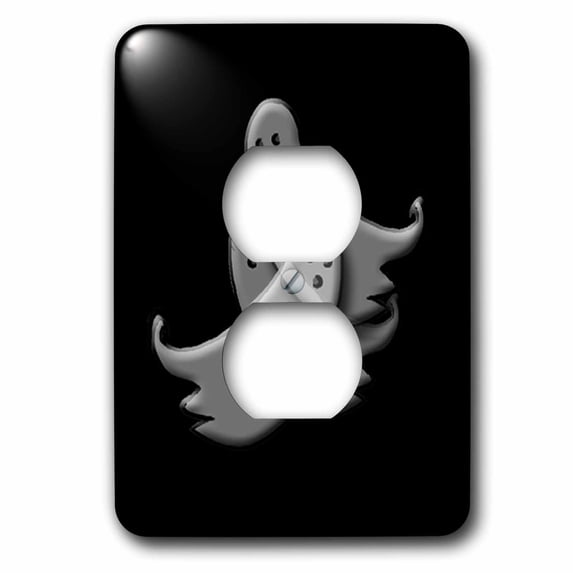 3dRose, Invisible Ghosts , 2 plug outlet cover