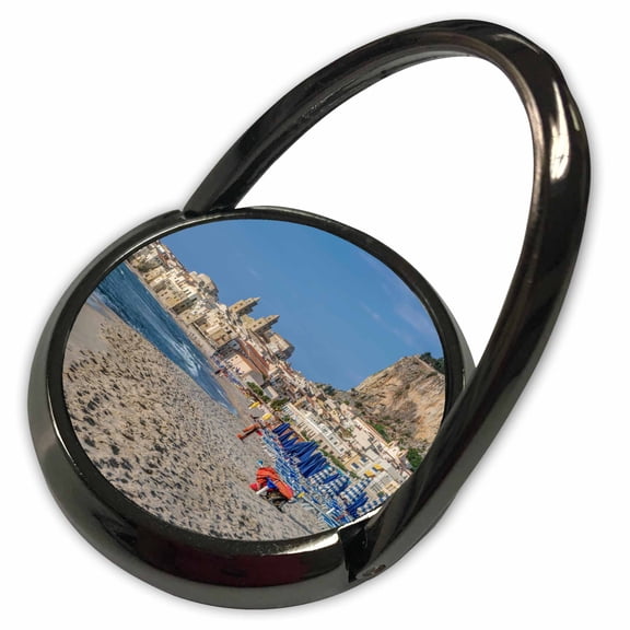 3dRose, Italy, Sicily, Cefalu, Cefalu Beach, Phone Ring