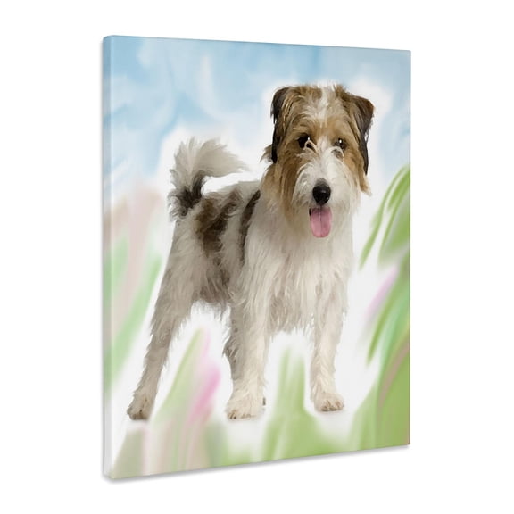 3dRose, Jack Russell Terrier, Museum Grade Canvas Wrap 8x10
