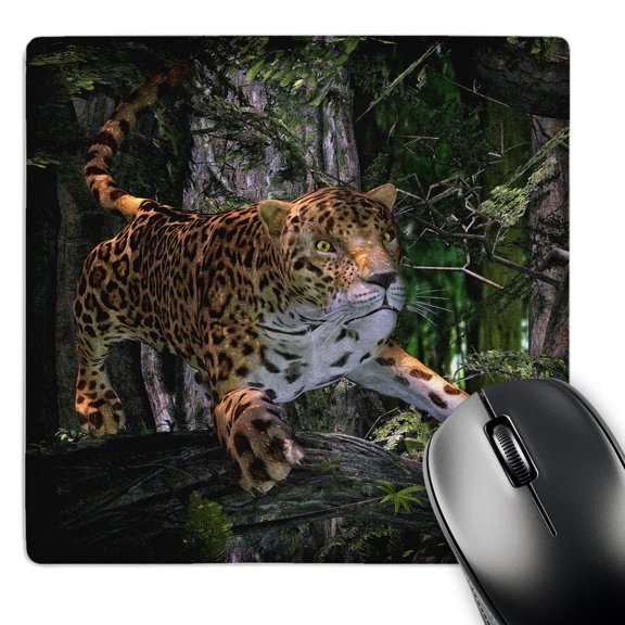 3dRose, Jaguar in the Jungle, MousePad