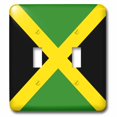 thumbnail image 1 of 3dRose, Jamaican flag, double toggle switch, 1 of 1