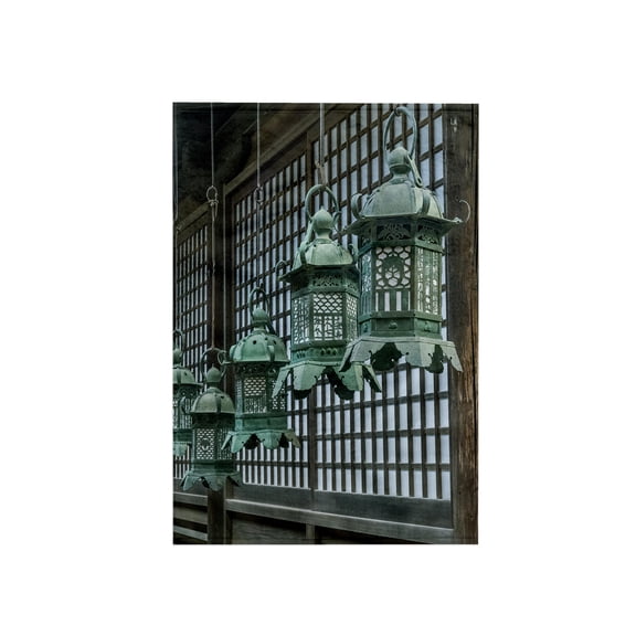 3dRose, Japan, Nara. Kasuga Shrine lanterns, 15x22 Hand Towel