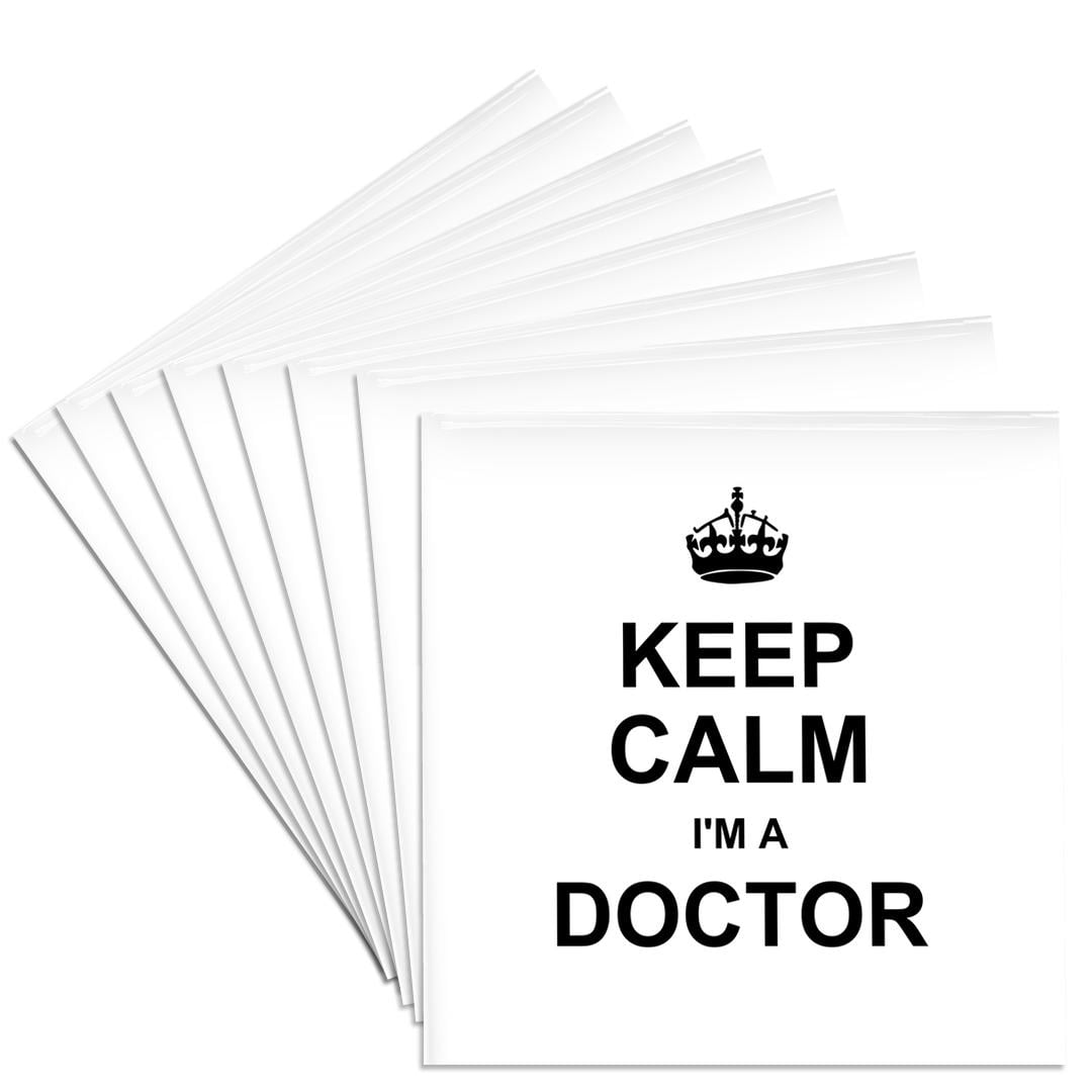 3drose, Keep Calm Im A Doctor - Dr And Proud - Funny Medical Profession 