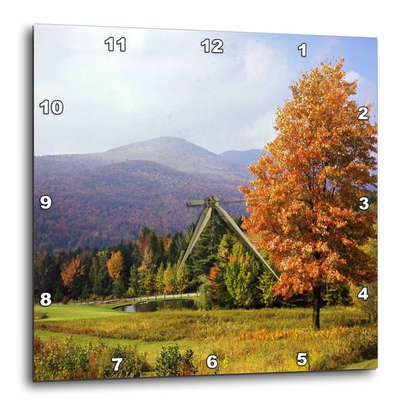3dRose, Kingly Mt Mansfield Vermont, 15x15 Wall Clock