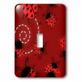 thumbnail image 1 of 3dRose, Ladybug Pattern , single toggle switch, 1 of 1